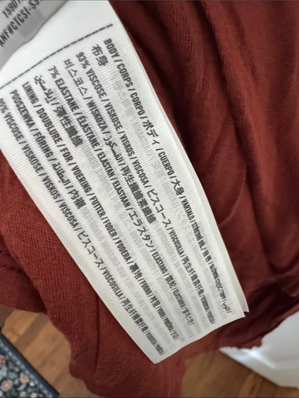 Abercrombie & Fitch Rust-Red Maxi Slip Dress